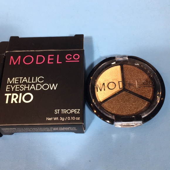 2 Model Co Metallic Eyeshadow Trios NIB - Picture 4 of 4
